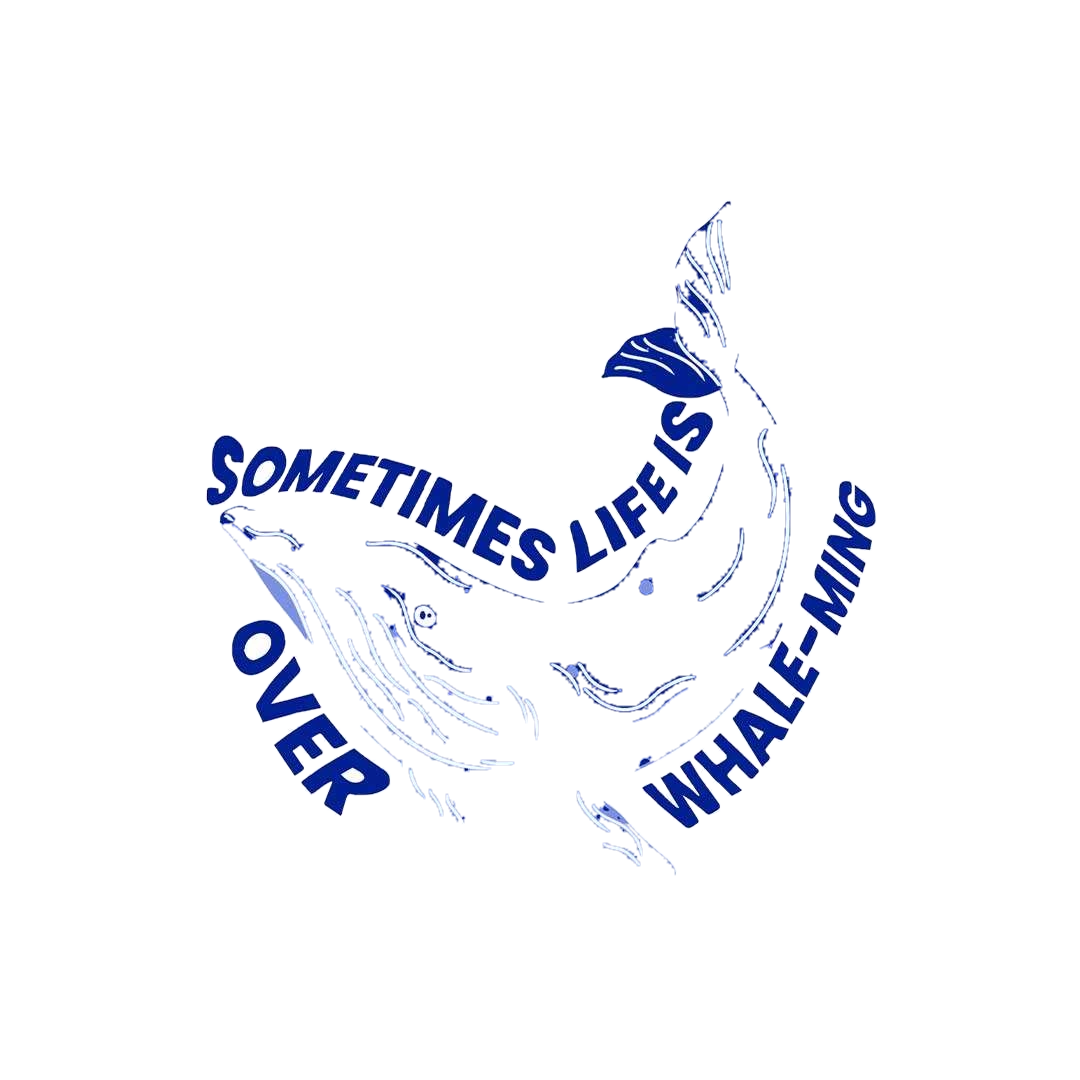 Sometime Life Is Over Whale Ming Sticker